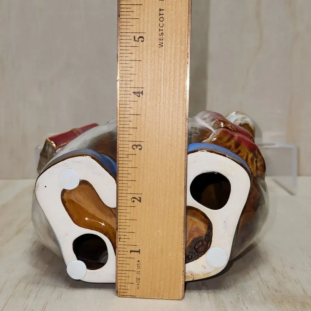 Kirkland's Potter's Garden Ceramic Snowman Candle Holder Tea Light